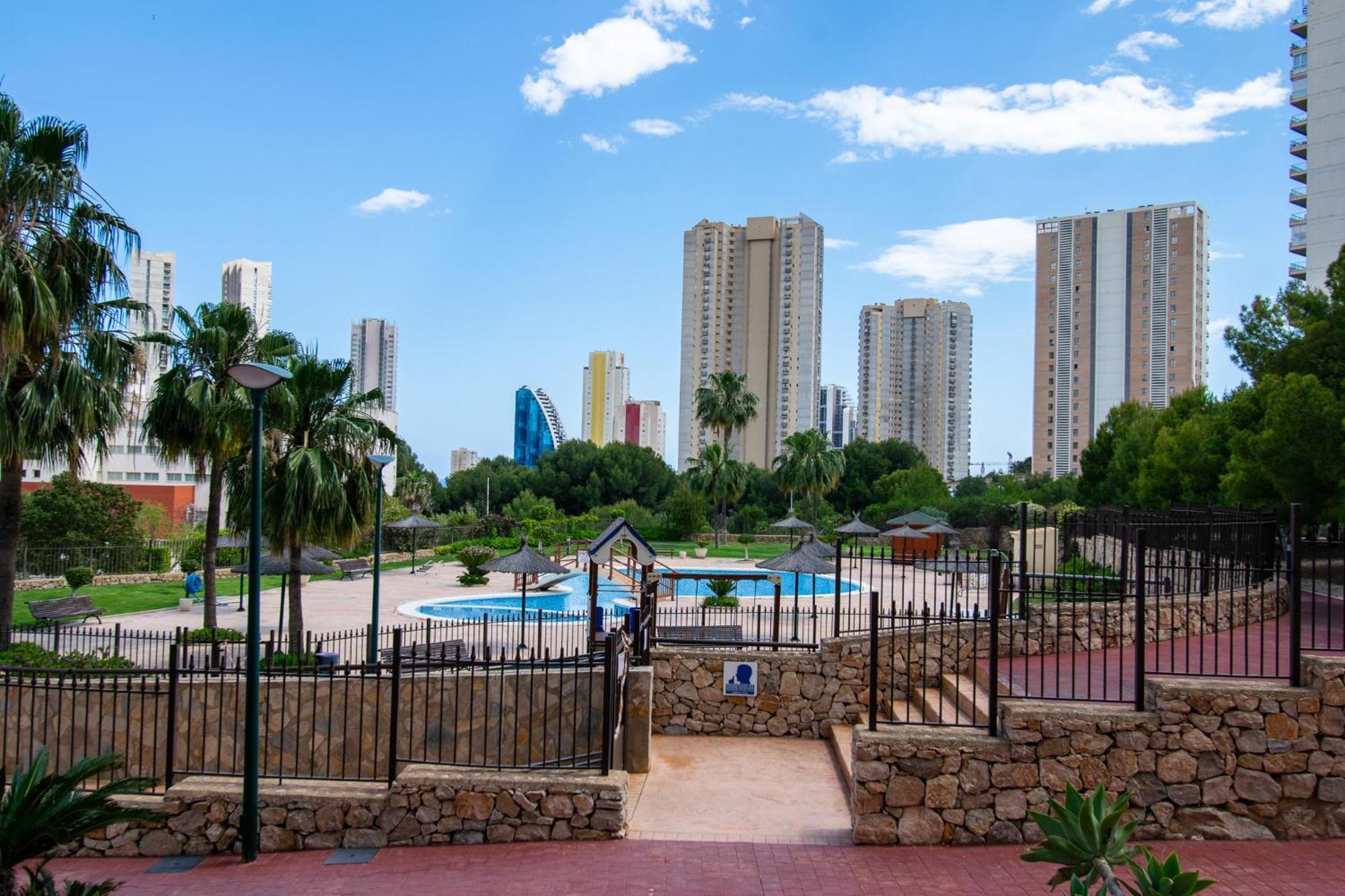 Apartament Jardines Benidorm Poniente Zewnętrze zdjęcie